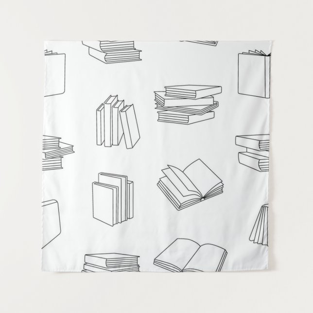 Book pattern tapestry (Front)