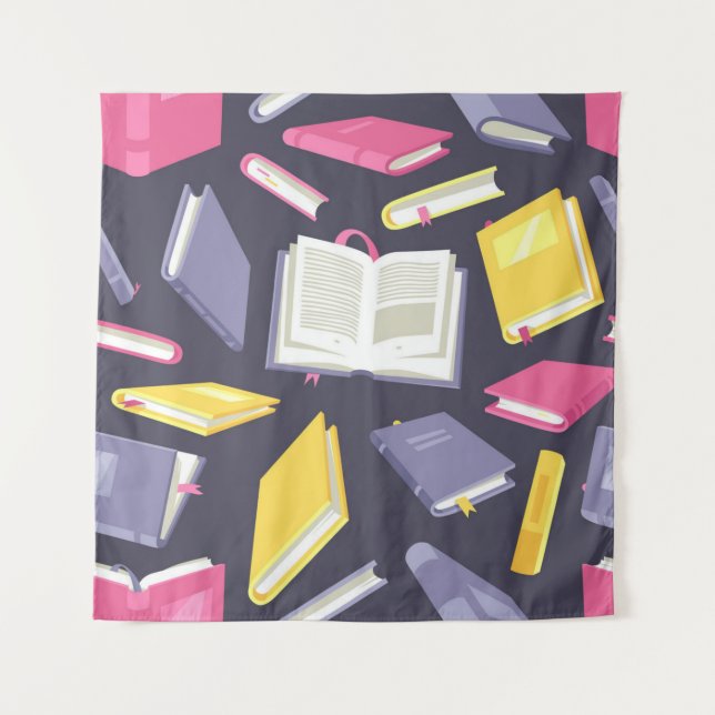 Book pattern tapestry (Front)