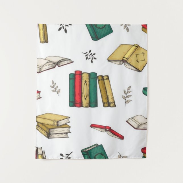 Book pattern tapestry (Front)