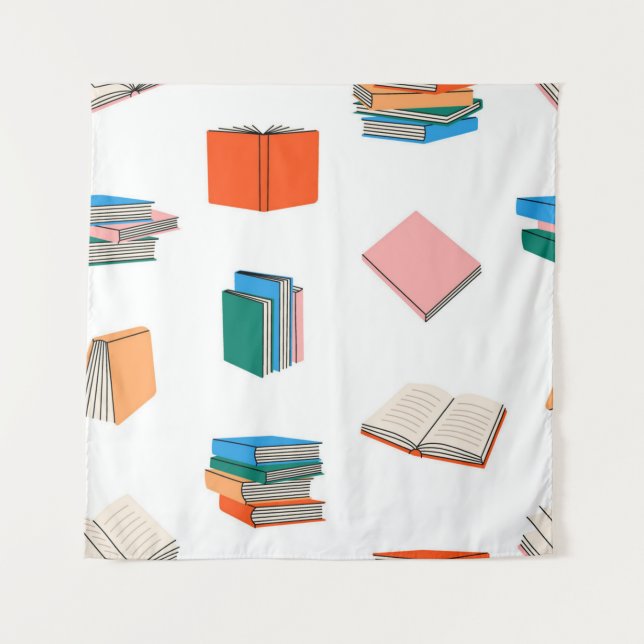 Book pattern tapestry (Front)