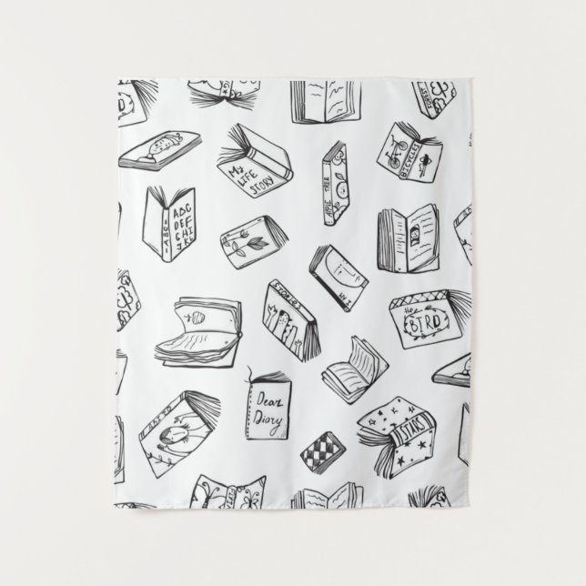 Book pattern tapestry (Front)