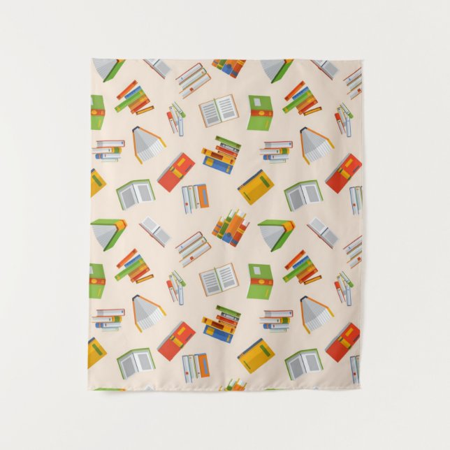 Book pattern tapestry (Front)