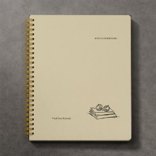 Book Pile- Minimalist Book Lover Planner