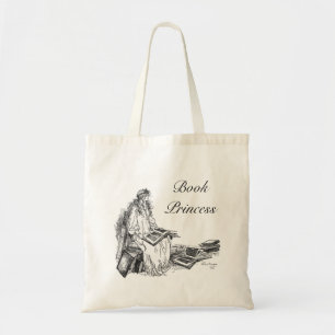 Book Princess Tote Bag