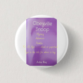 book promo 3 cm round badge