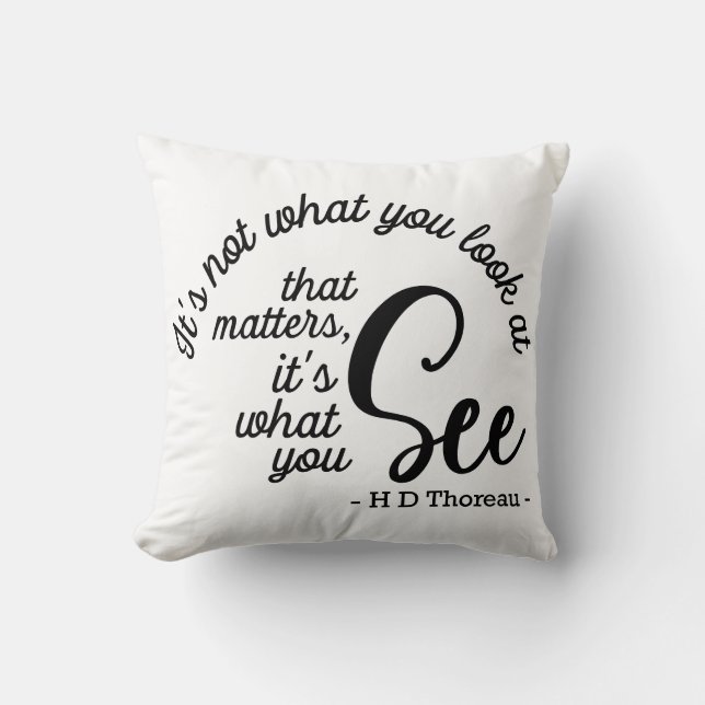 Book quote about life elegant throw pillow (Front)
