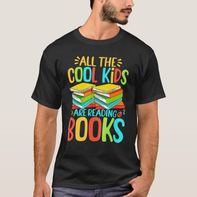 Book  Quote Bookworm Pun Book Reading Text 2 T-Shirt (Front)