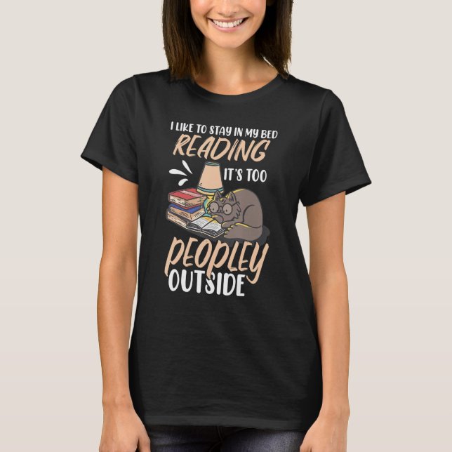 Book   Quote Reading Bookworm T-Shirt (Front)