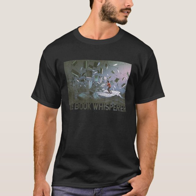 Book Reader Bookworm Reading Addicted Books Nerd T-Shirt (Front)