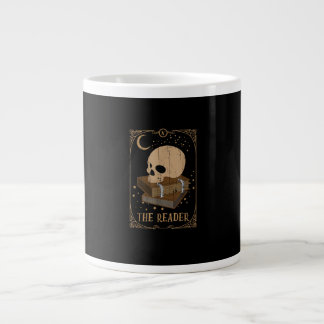 Book Reader Card Pagan Goblincore Goth Occult Book Large Coffee Mug
