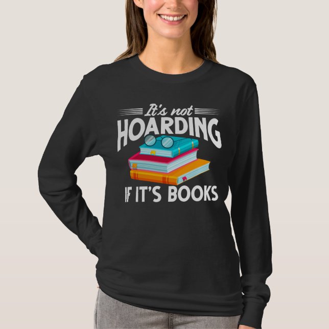 Book Reader Humour Funny Bookworm Joke T-Shirt (Front)