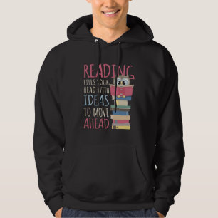 Book Reader Reading Library & Librarian Bookworm O Hoodie