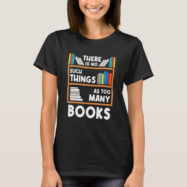 Book Reader Reading T-Shirt (Front)