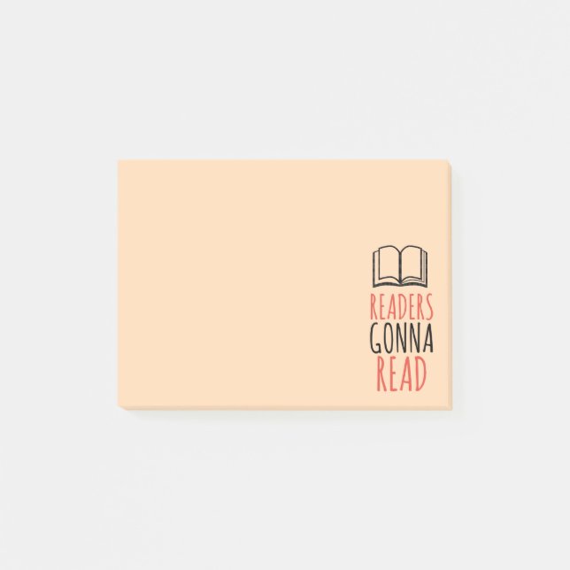 Book Reading Love Post-it Notes (Front)