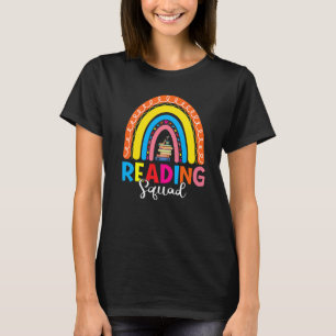 Book Reading Lover Bookish Bookworm Rainbow Readin T-Shirt