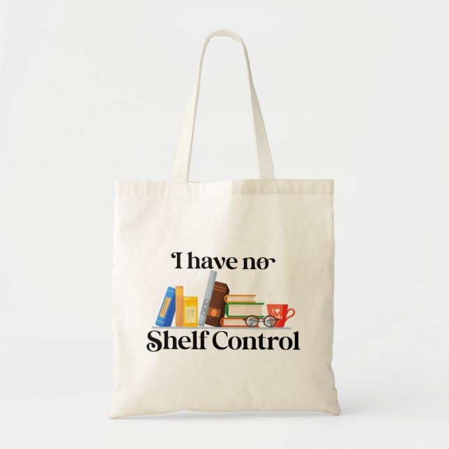 Book Reading Pun Tote Bag (Front)