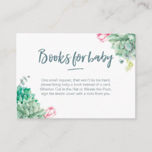 Book Request   Baby Shower Books for baby Card