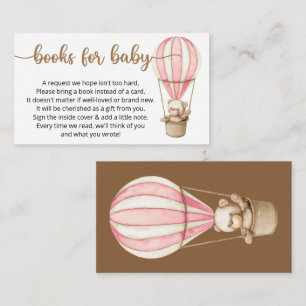 Book Request for Baby Shower Invitation