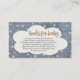 Book Request for Boy's Baby Shower Invitation