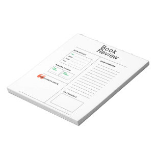 Book Review Notepad