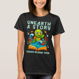 Book sea turtle summer reading 2026 unearth a T-Shirt