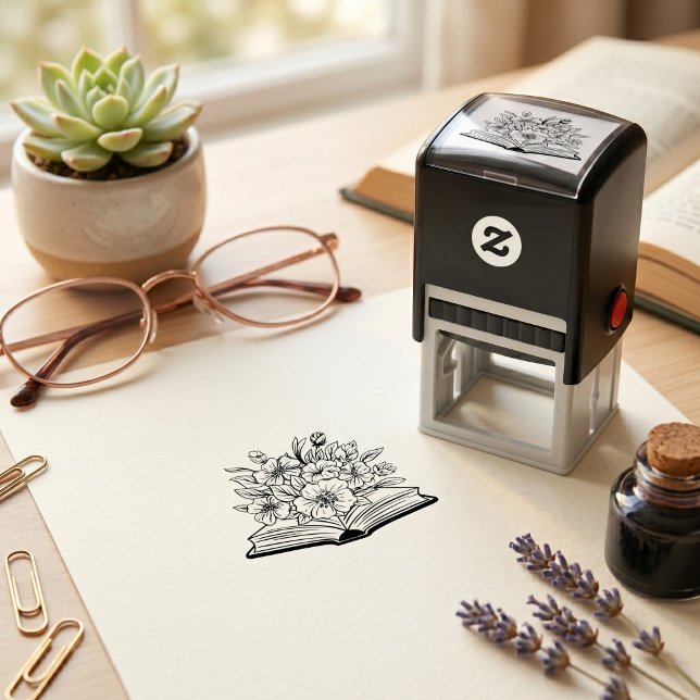Book Self-inking Stamp (Creator Uploaded)