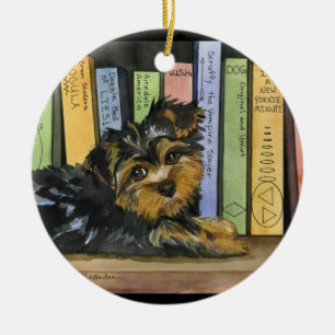 Book Shelf Cutie Ceramic Tree Decoration