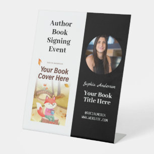 Book Signing Author Book Launch Promotional Pede Pedestal Sign