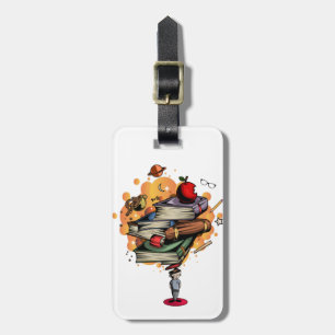 Book Smart Luggage Tag