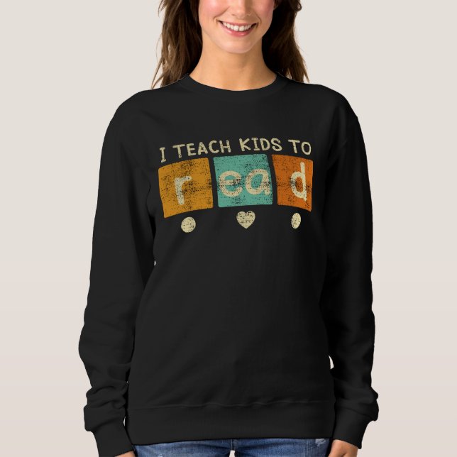 Book  Teacher Booknerd Bookworm Books Reading Frie Sweatshirt (Front)