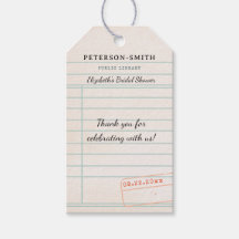 Book Theme Vintage Library Bookish Bridal Shower