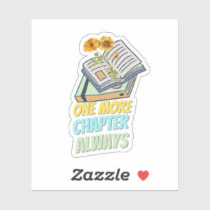 Book Themed Sticker