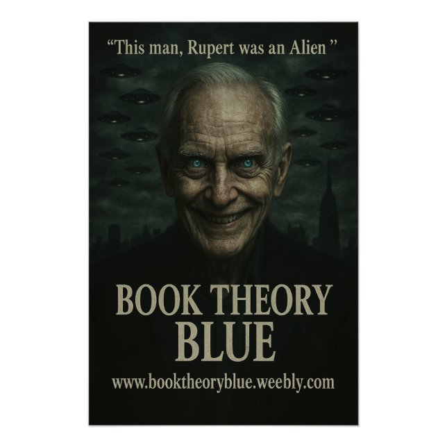 Book Theory Blue Poster 06 (Front)