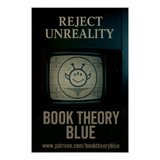 Book Theory Blue Poster 13