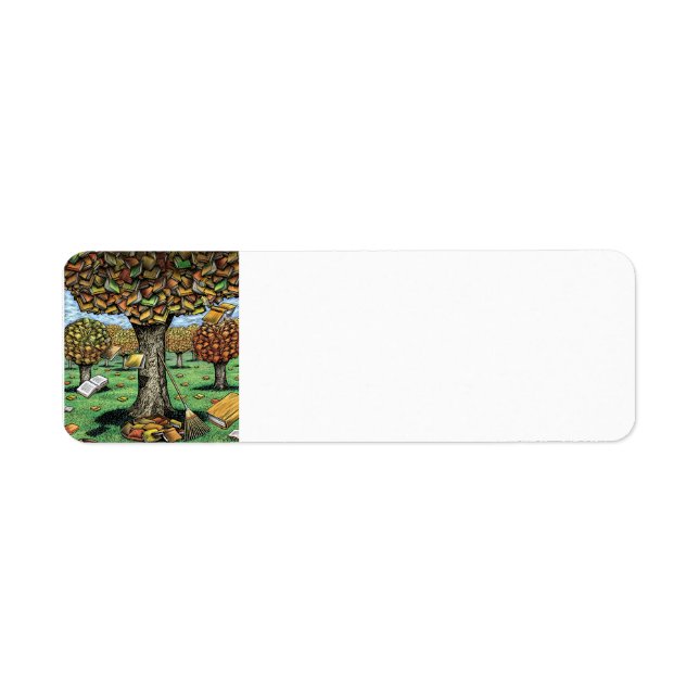 Book Tree Address Labels (Front)