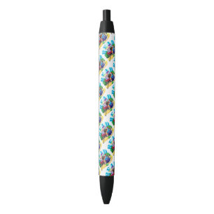 Book Wagon Black Ink Pen