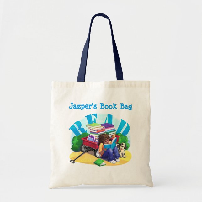 Book Wagon Book Bag (Front)
