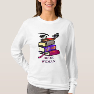 Book Woman 2 Sided Shirt
