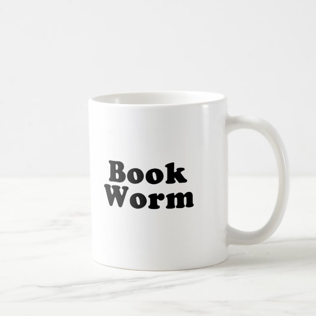 Book Worm Coffee Mug (Right)