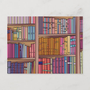 Book Worm Postcard