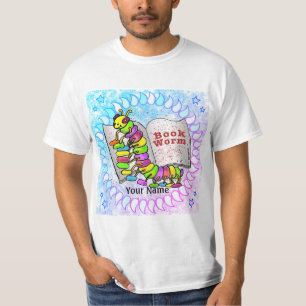 Book Worm Reading T-Shirt