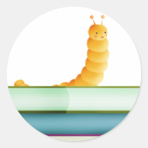 Book Worm - stickers