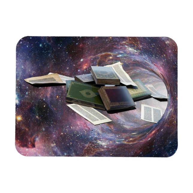 Book Wormhole Magnet (Horizontal)