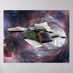 Book Wormhole Poster