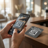Book Your Next Appointment QR Code Custom Business