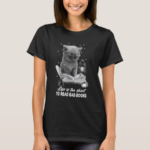 Bookaholic Life Is Too Short To Read Bad Books Boo T-Shirt