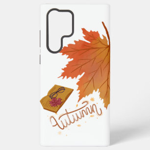 Bookand autumn phone case 