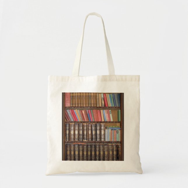 Bookcase Tote Bag (Front)