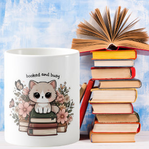 Booked and Busy Coffee Mug