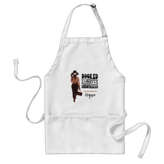Booked Busy Unbothered Personalised Melanin Girl Standard Apron
